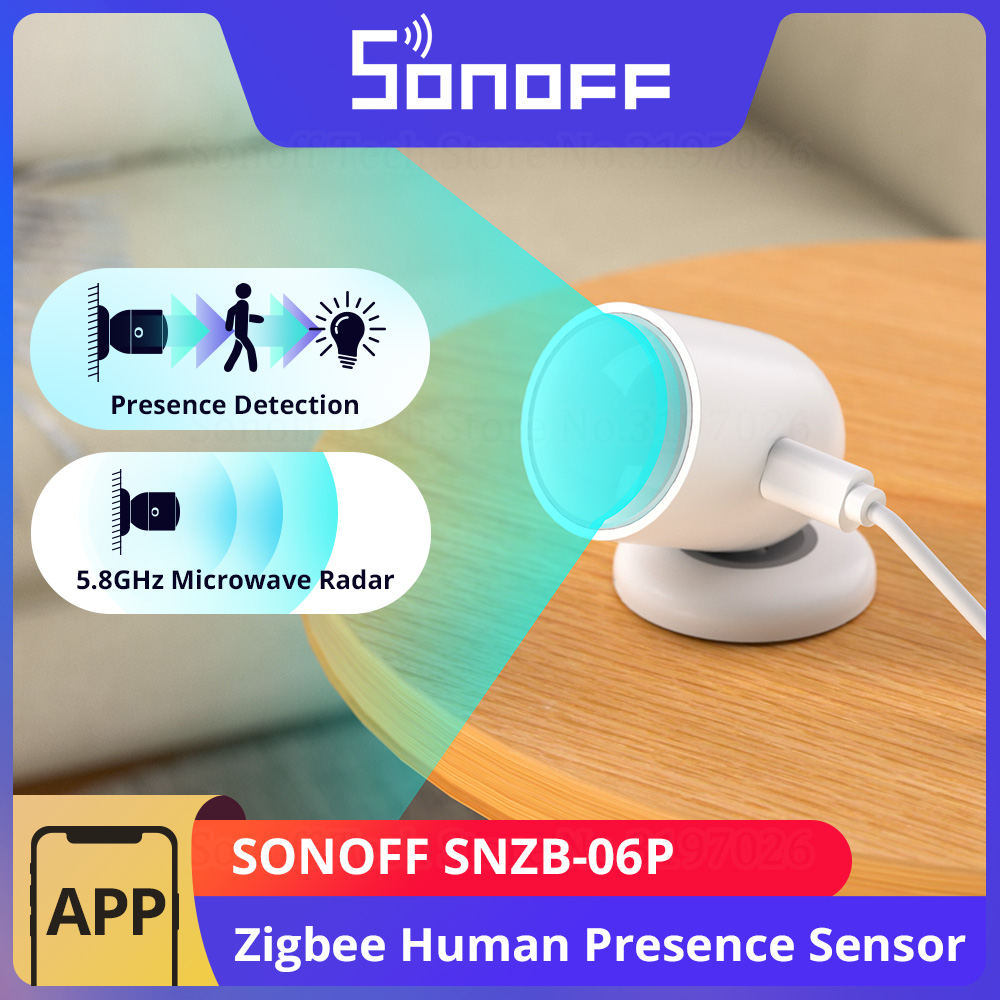 SONOFF SNZB-06P Zigbee Human P - đánh giá và giá Sonoff Mini R4