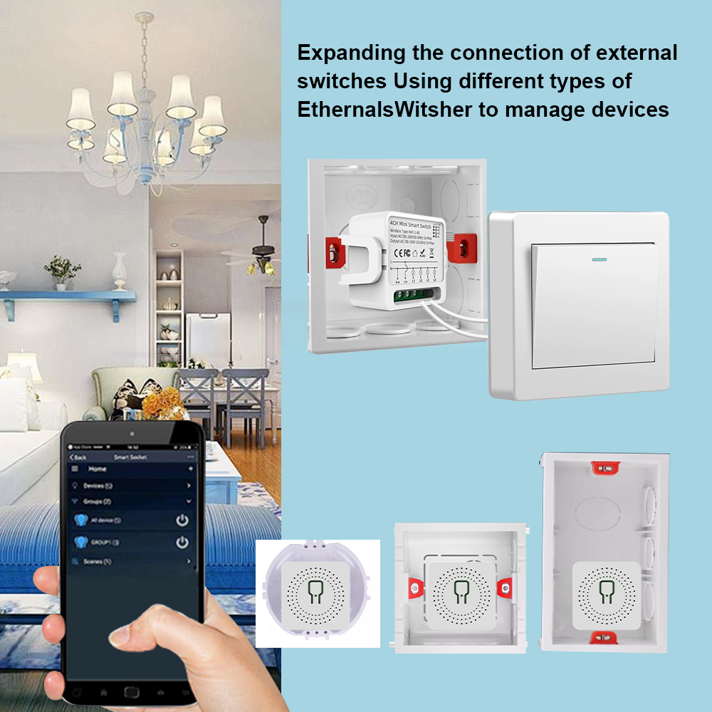 Tuya Zigbee 3.0 Smart Switch 1 - đánh giá và giá Tuya 4 Channel