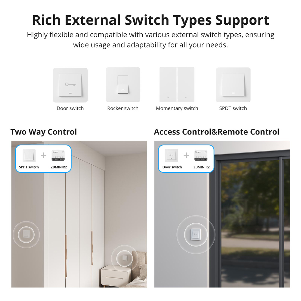 SONOFF ZBMINIR2 Extreme Zigbee - đánh giá và giá Sonoff Mini R4